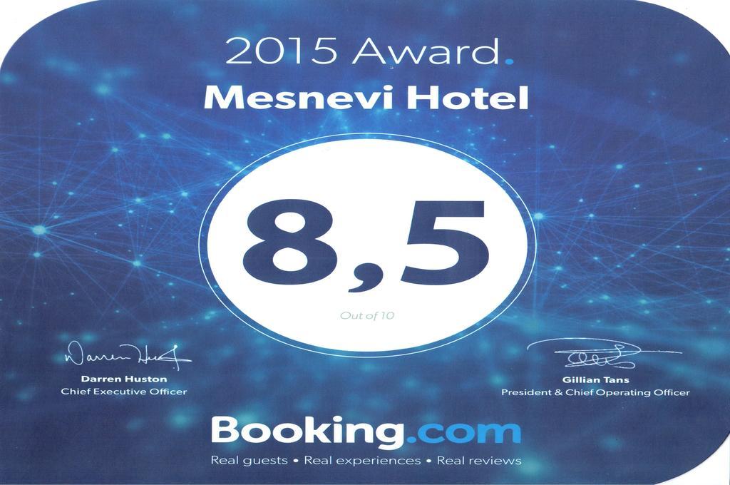 קוניה Mesnevi Hotel מראה חיצוני תמונה